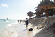 Cancun, Mexico Beach Erosion