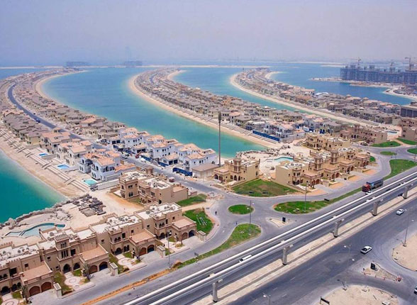 dubai beaches. Dubai beach constructions