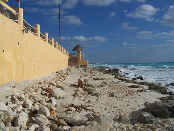 Cancun Beach Erosion Cancun Beach Erosion