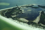 North end of Anclote Key as it appeared in 1979.