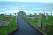 Cemetery by the sea, UK
