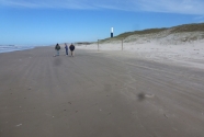 2. The hard sand beach