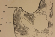 Plate XIV from G. K. Gilbert’s 1884 USGS Annual Report, “The Topographic Features of Lake Shores.”