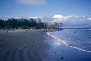 Beach on El Soldado Island, Columbia.