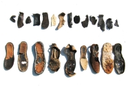 Mary Flynn, shoes found on the shoreline top side of shoes