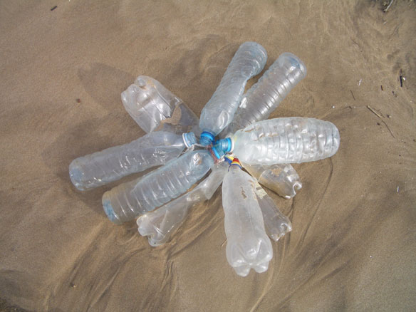 plastic-bottles-beach