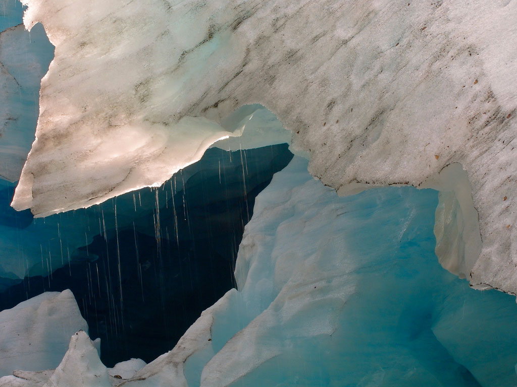 Melting Glaciers Increase the Flow of Carbon to Downstream Ecosystems