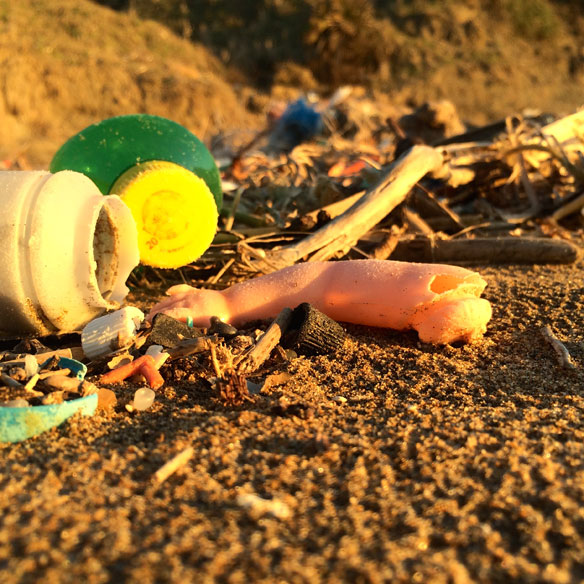 250 billion plastic fragments in Mediterranean
