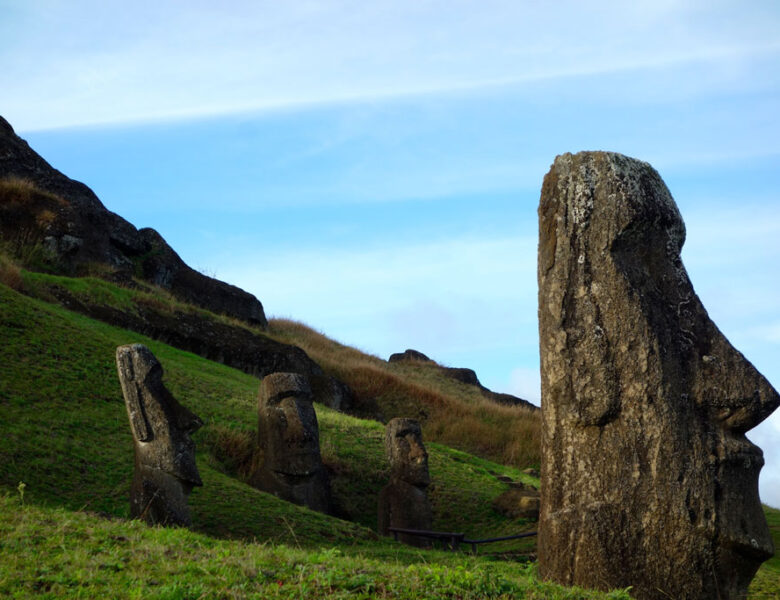 Moai ; By Santa Aguila Foundation