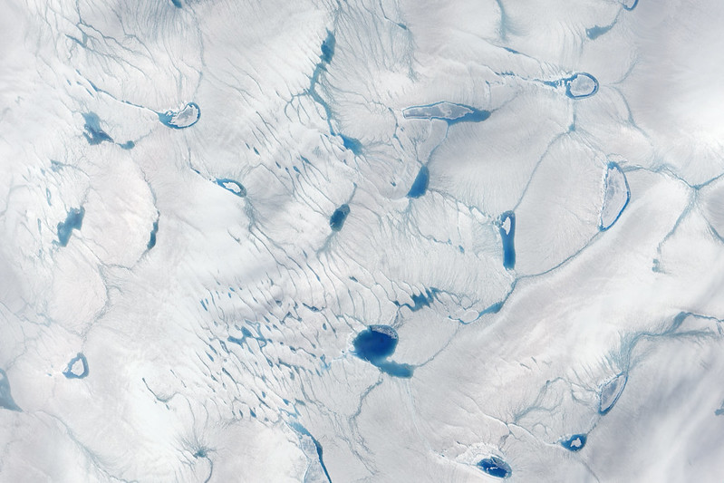 Early Melt on the Greenland Ice Sheet (by NASA Goddard Space Flight Center CC BY 2.0 via Flickr)