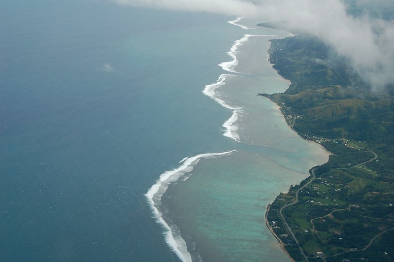 The southern coast of Viti Levu, the largest island in Fiji (by Brian CC BY 2.0 via Flickr).