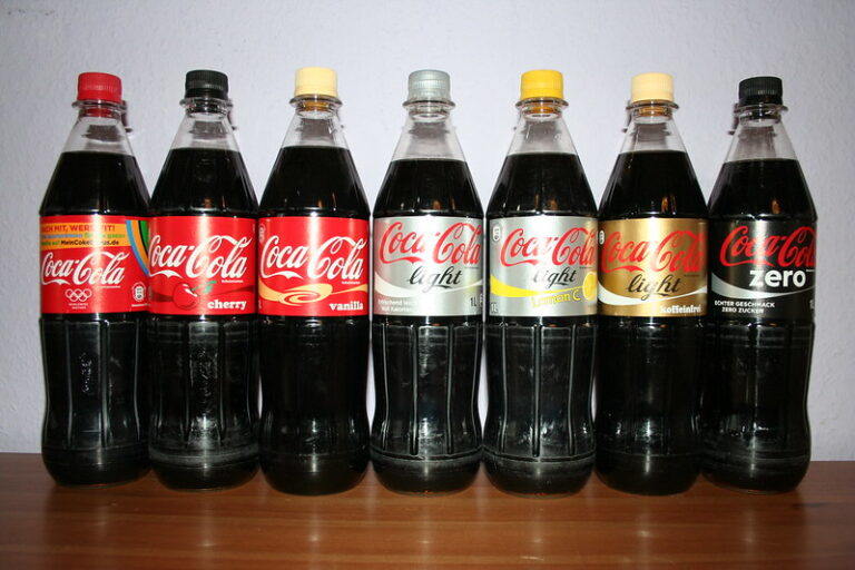 The German 2012 Coca-Cola line-up (by Like the Grand Canyon CC BY-NC 2.0 via Flickr).