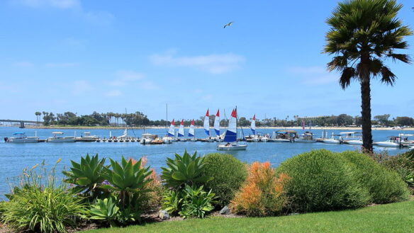 San Diego - Paradise Point Resort, Mission Bay (by K M CC BY 2.0 via Flickr).