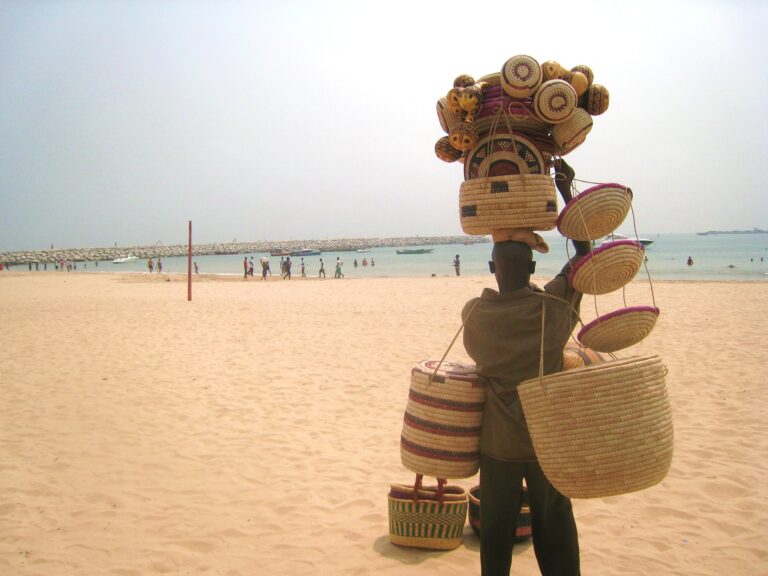 Tarkwa Bay Beach, Lagos, Nigeria, 2010 (by Nick M CC BY 2.0 DEED via Flickr).