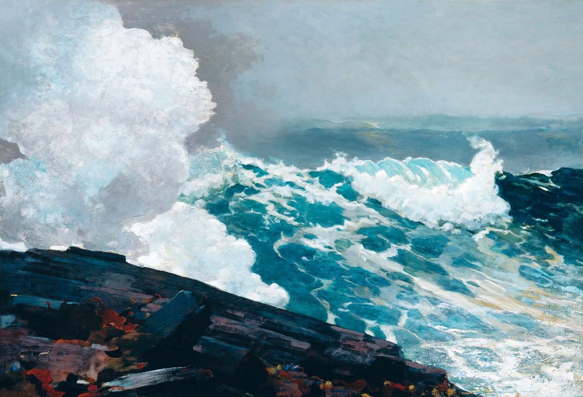 Northeaster (1895) by Winslow Homer. Original from The MET museum. (digitally enhanced by rawpixel, public domain).