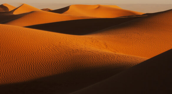 Sand Dunes at sunset - Morocco, 2009 (by David Rosen CC BY 2.0 via Flickr).