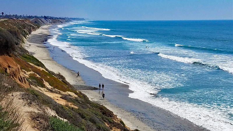 California Beaches, Carlsbad, April 3, 2021 (by John William Hammond CC BY-SA 2.0 via Flickr).